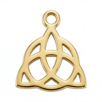 Keltischer Goldknoten-Anhänger