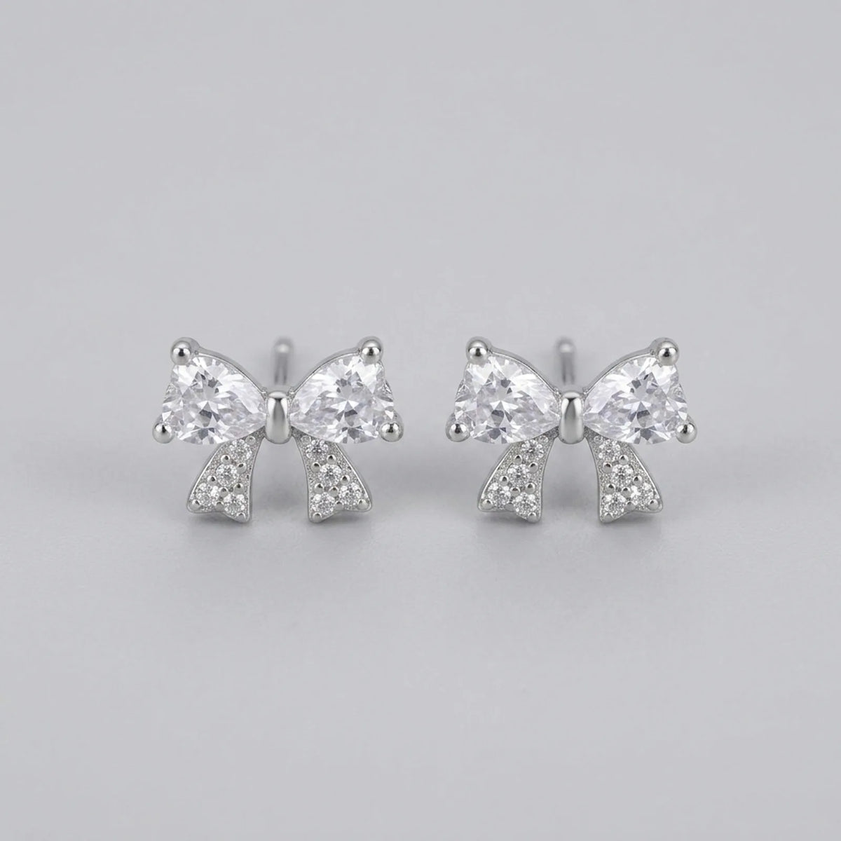 Bow Stud Earrings — The Complete Pair