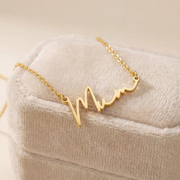Moederketting in goud of zilver – Elegante hanger met moedertekst – Het perfecte cadeau voor moeders