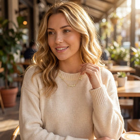 Gepersonaliseerde ketting met drie namen | Goud, zilver en verguld