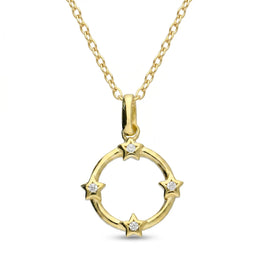 Pendentif Cercle d'Étoiles