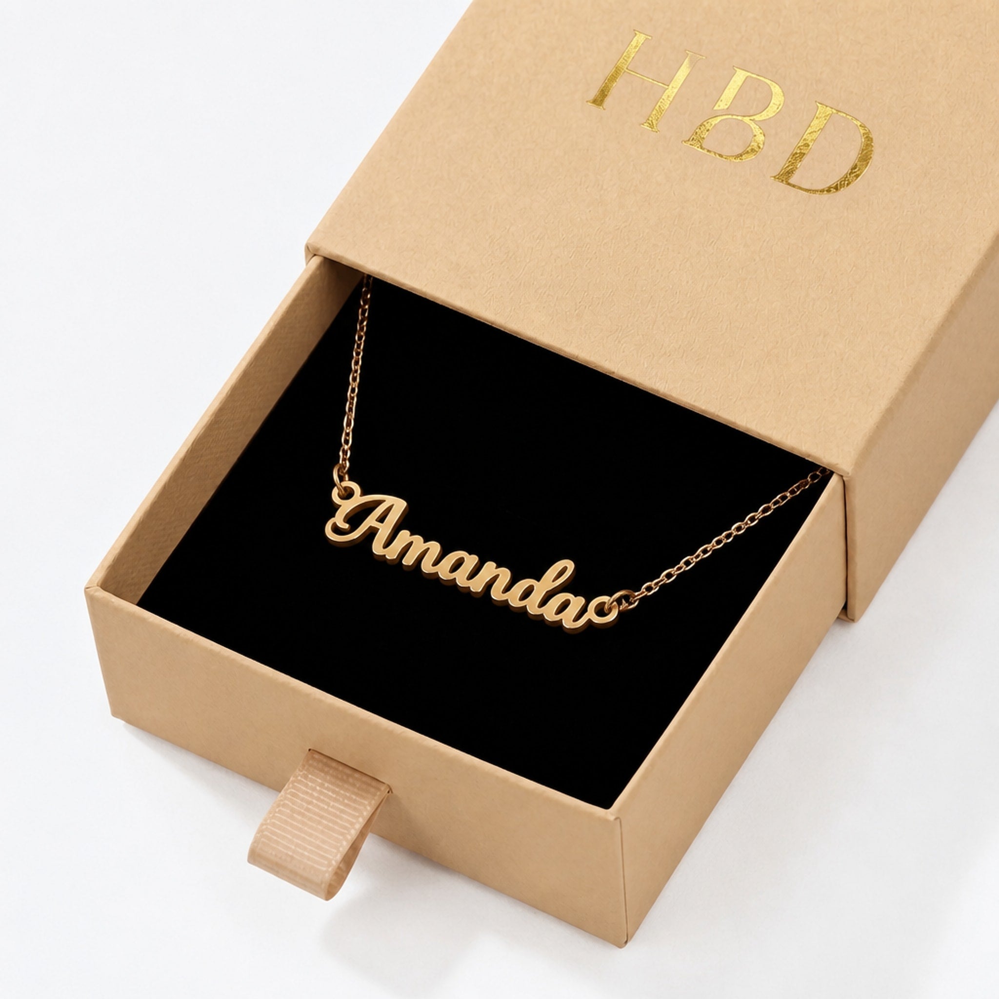 Colar com o nome Amanda