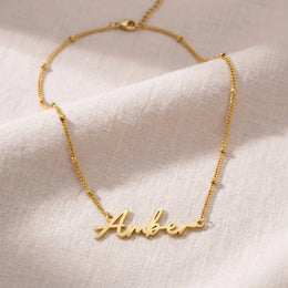 Kalung Nama Amber