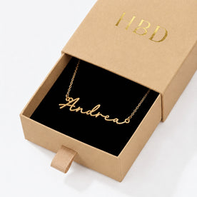 Colar com o nome Andreia | Ouro 18k, Prata e Vermeil | Pronto para envio