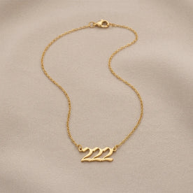 Individuell gestaltete Engelszahlen-Halskette – Personalisierter Schmuck – Bis zu 4 Ziffern