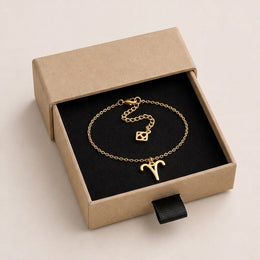Bracelet Bélier | Breloque Signe Astrologique, Or et Argent