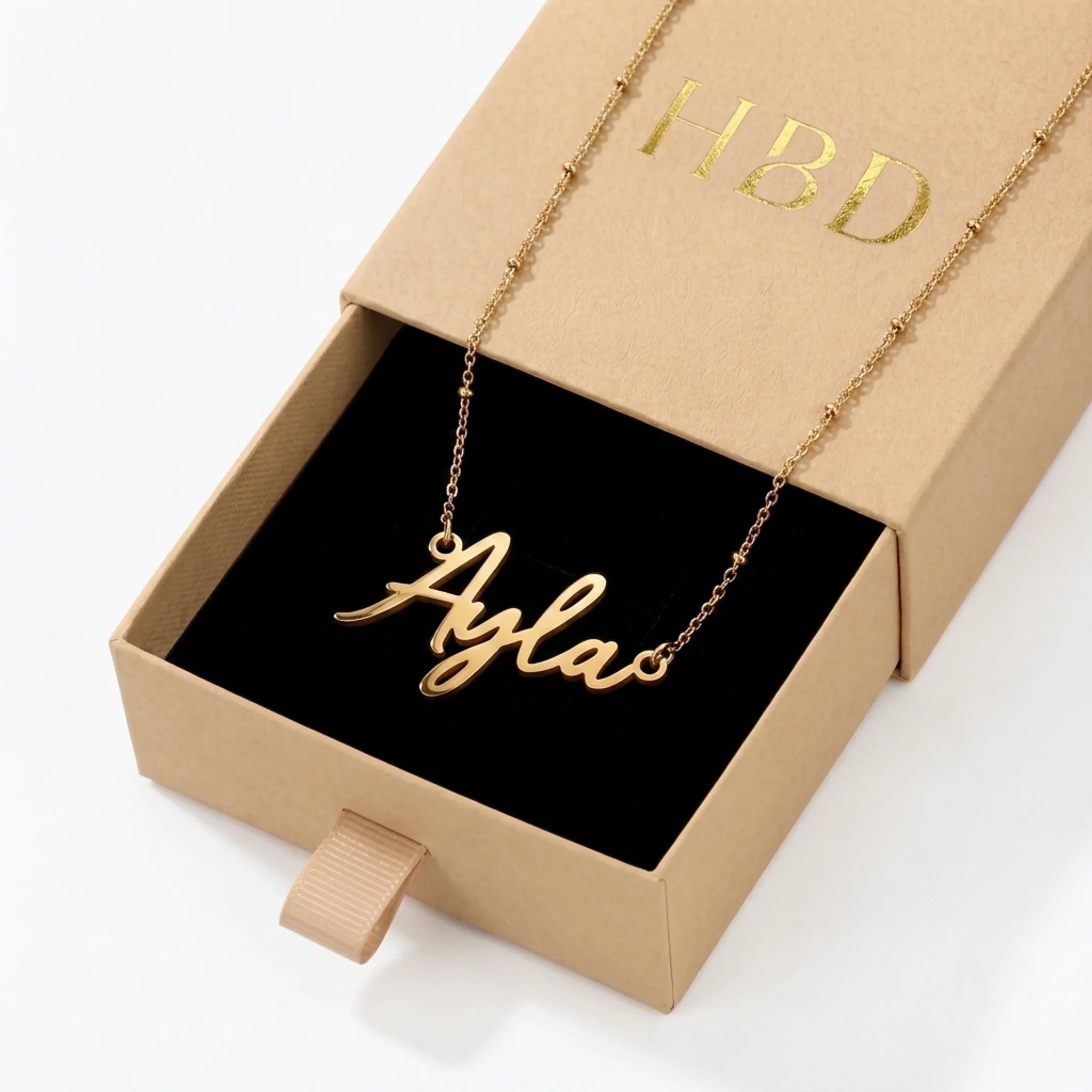 Collier prénom Ayla