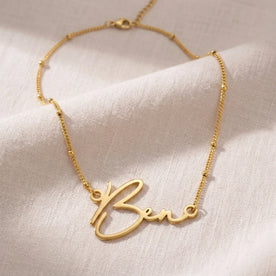 Necklace Ben Name Necklace HBD: Hero