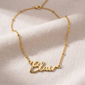 Necklace Blair Name Necklace HBD: Hero