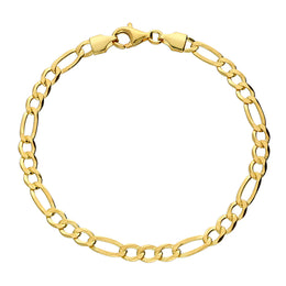 Bracelet à maillons ronds et ovales