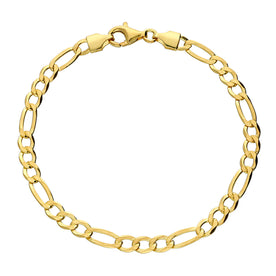 Bracelet à maillons ronds et ovales