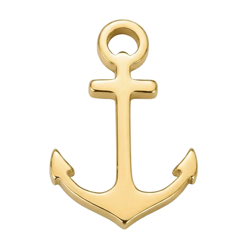 Gouden ankerhanger