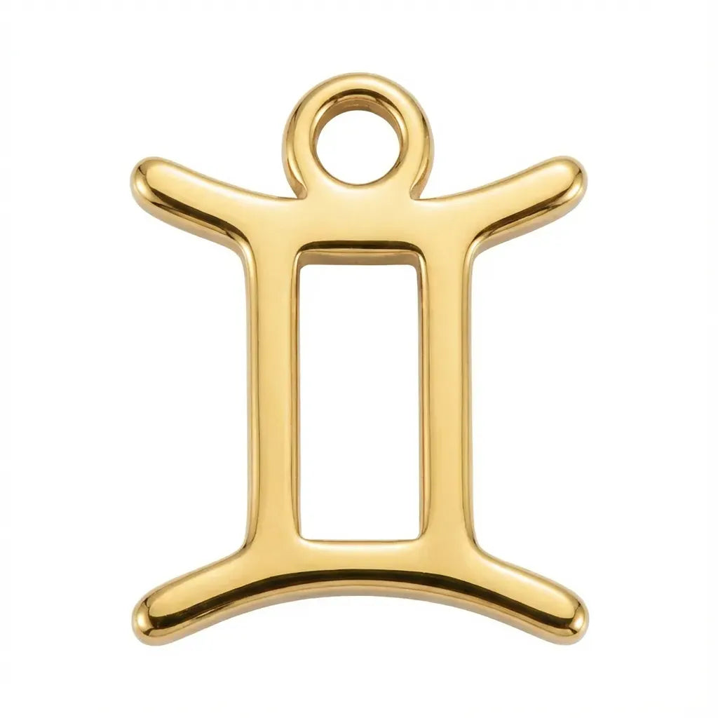 Gold Gemini Pendant