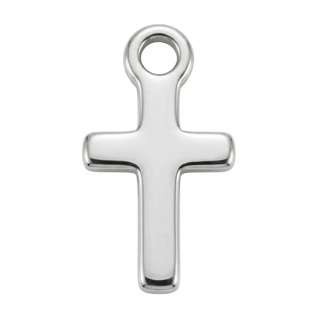 Pendentif croix en argent