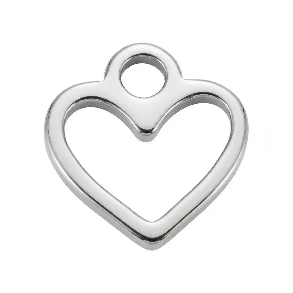 Pendentif cœur en argent