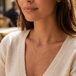 Colar com o nome Ciara | Ouro 18k, Prata e Vermeil | Pronto para envio