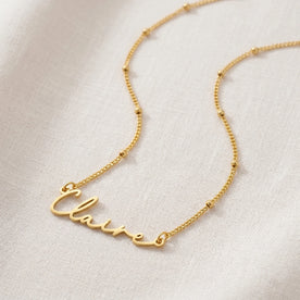 Necklace Claire Name Necklace HBD: Hero