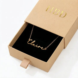 Claire Name Necklace | 18ct Gold, Silver & Vermeil | Ready to Ship