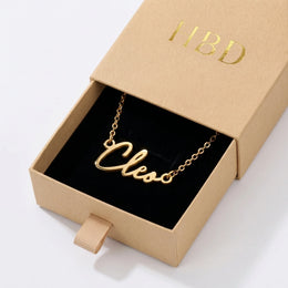 Colar com o nome Cleo | Ouro 18k, Prata e Vermeil | Pronto para envio