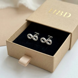 Boucles d'oreilles Infinity
