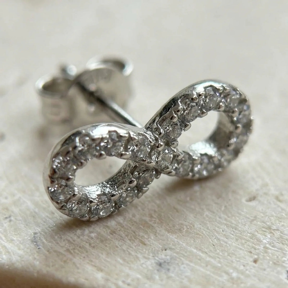 Boucles d'oreilles Infinity