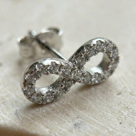 Boucles d'oreilles Infinity