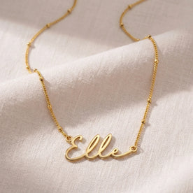 Necklace Elle Name Necklace HBD: Hero