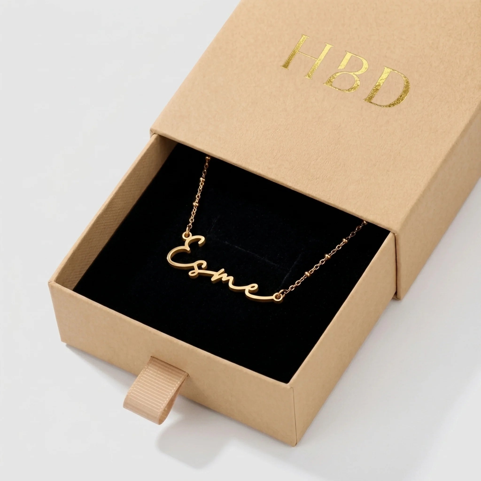 Esme Name Necklace | 18ct Gold, Silver & Vermeil | Ready to Ship