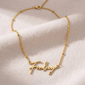 Necklace Finlay Name Necklace HBD: Hero