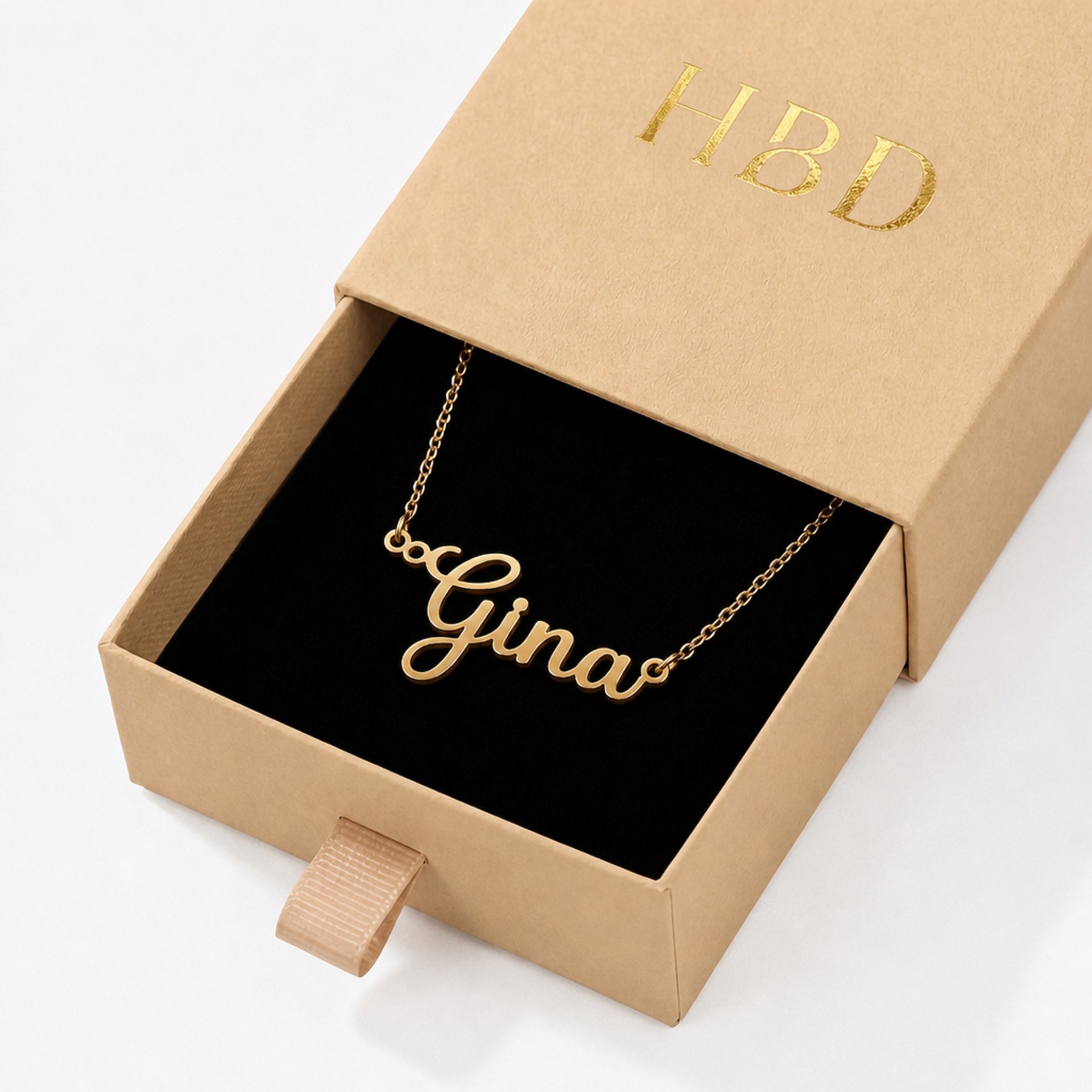 Collier prénom Gina