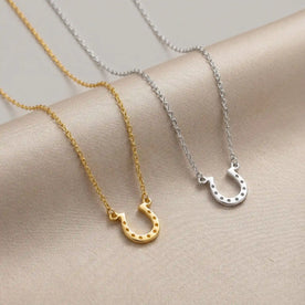 Hoefijzerketting in goud, zilver en verguld zilver | HBD