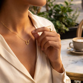 Hoefijzerketting in goud, zilver en verguld zilver | HBD