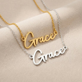 Collar con el nombre Grace | Oro de 18 quilates, plata y vermeil | Listo para enviar