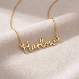 Harlow Naamketting | 18 karaats goud, zilver en verguld | Direct leverbaar