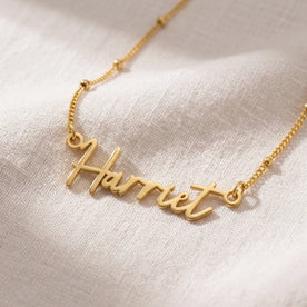 Necklace Harriet Name Necklace HBD: Hero