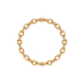 Anchor Chain - Bracelet - 18ct Gold - HBD