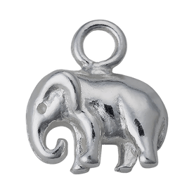Elefante per bambini | Ciondolo aggiuntivo argento - HBD