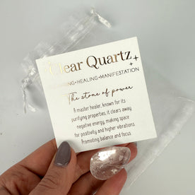 Clear Quartz Crystal - Extra - HBD