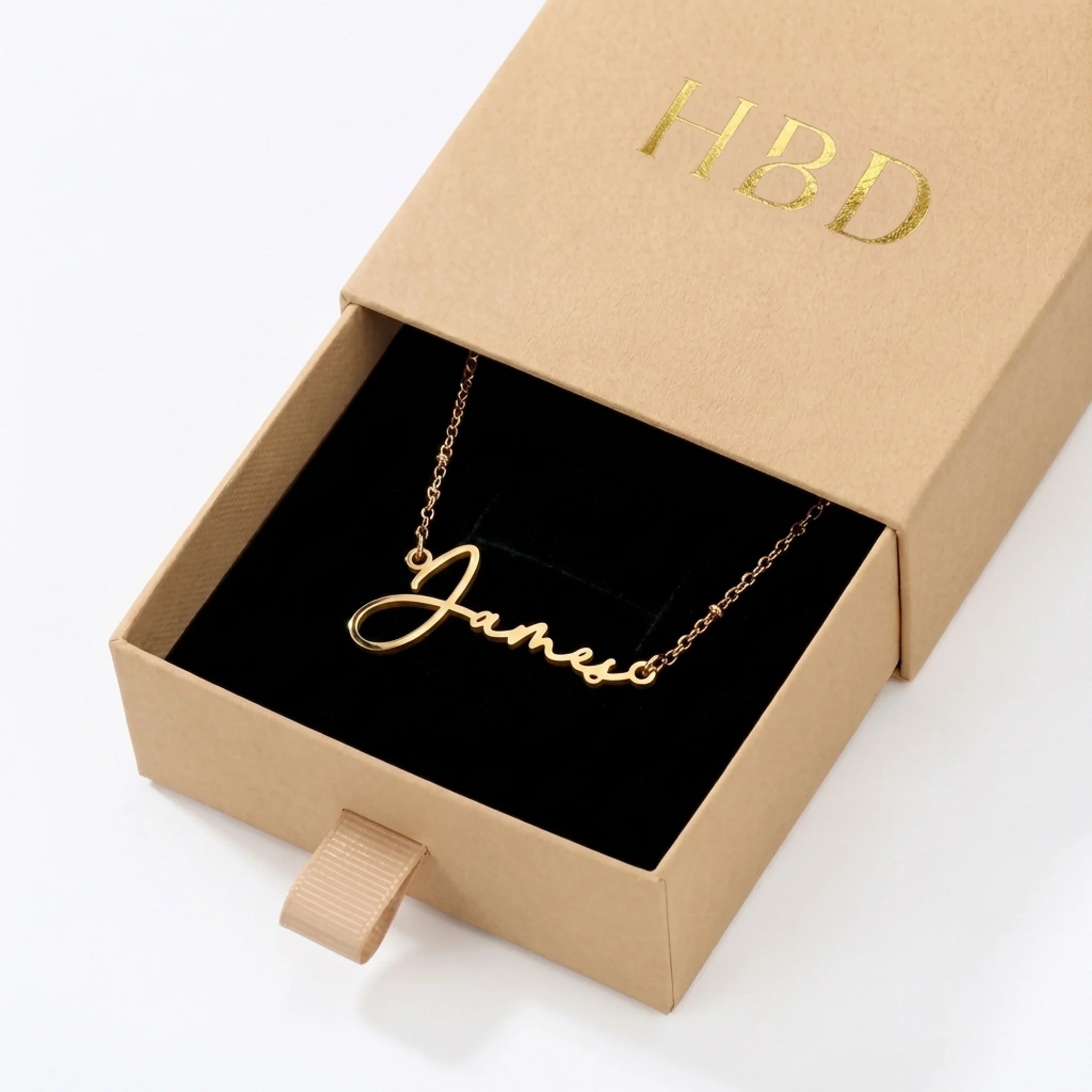 Collier prénom James