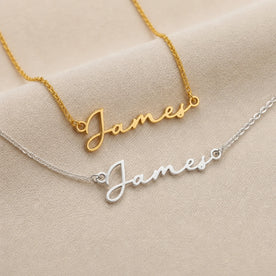 James ネームネックレス