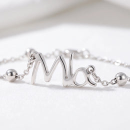 Armband für Kinderhandschrift | Ihre Handschrift in 18-karätigem Gold