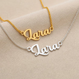 Collar con el nombre Lara | Oro de 18 quilates, plata y vermeil | Listo para enviar