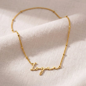 Necklace Logan Name Necklace HBD: Hero