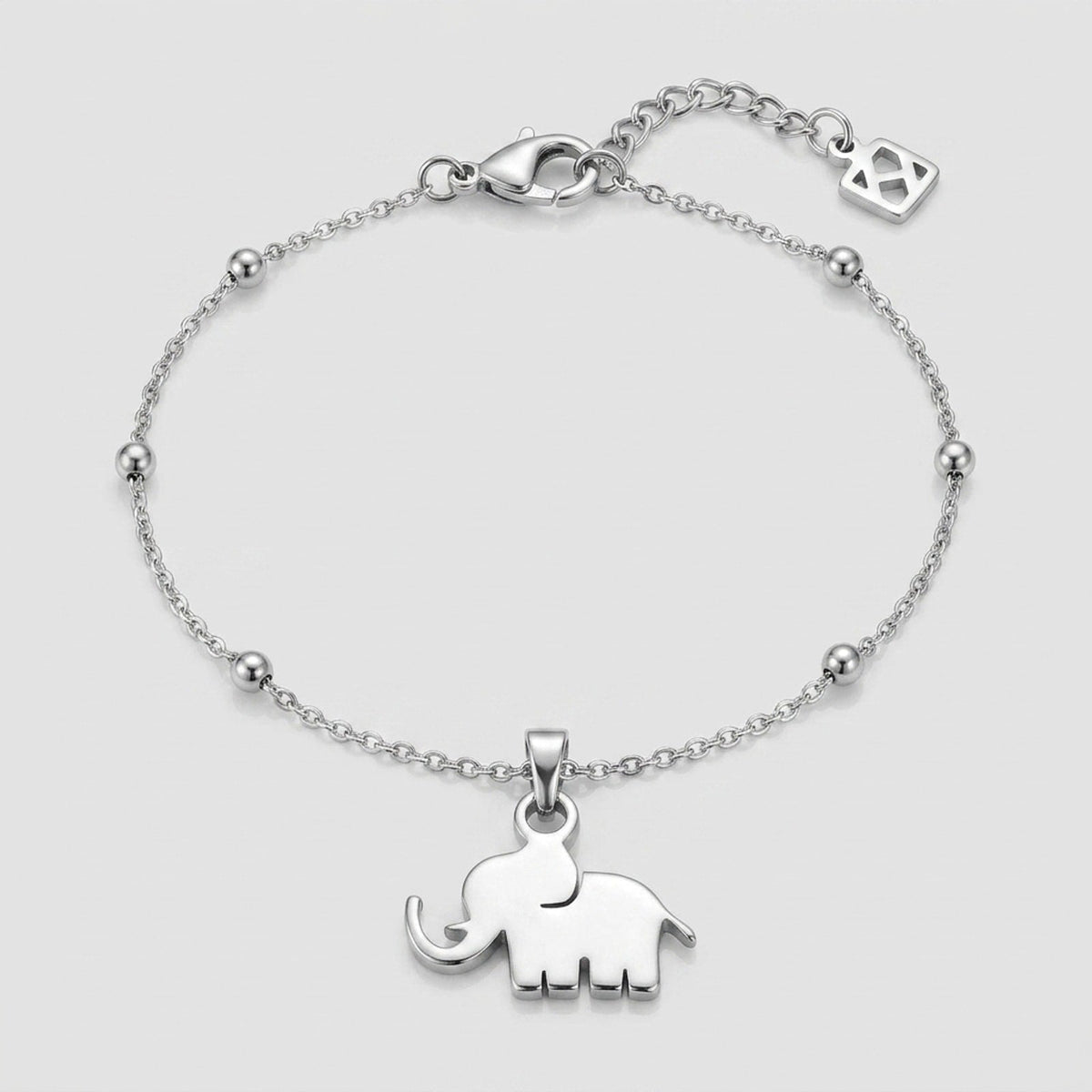 Collier et bracelet porte-bonheur éléphant