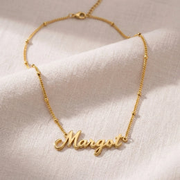 Namenskette Margot | 18 Karat Gold, Silber & Vermeil | Sofort versandfertig