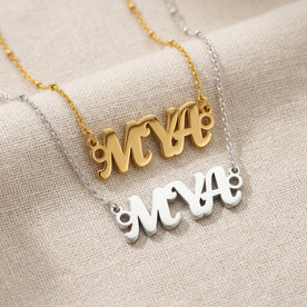 Collar con el nombre Mya | Oro de 18 quilates, plata y vermeil | Listo para enviar