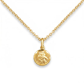 Collar con medallón de San Cristóbal
