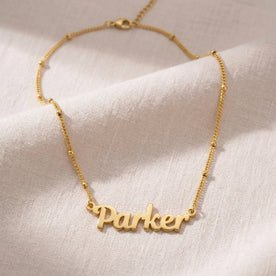 Parker Naamketting | 18 karaats goud, zilver en verguld | Direct leverbaar