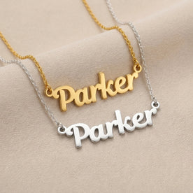 Parker Naamketting | 18 karaats goud, zilver en verguld | Direct leverbaar