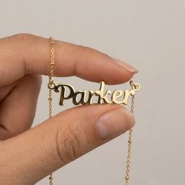 Parker Naamketting | 18 karaats goud, zilver en verguld | Direct leverbaar